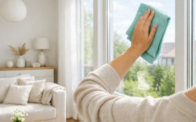 Nettoyer les fenêtres et vitrages