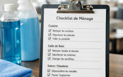 Checklist de ménage